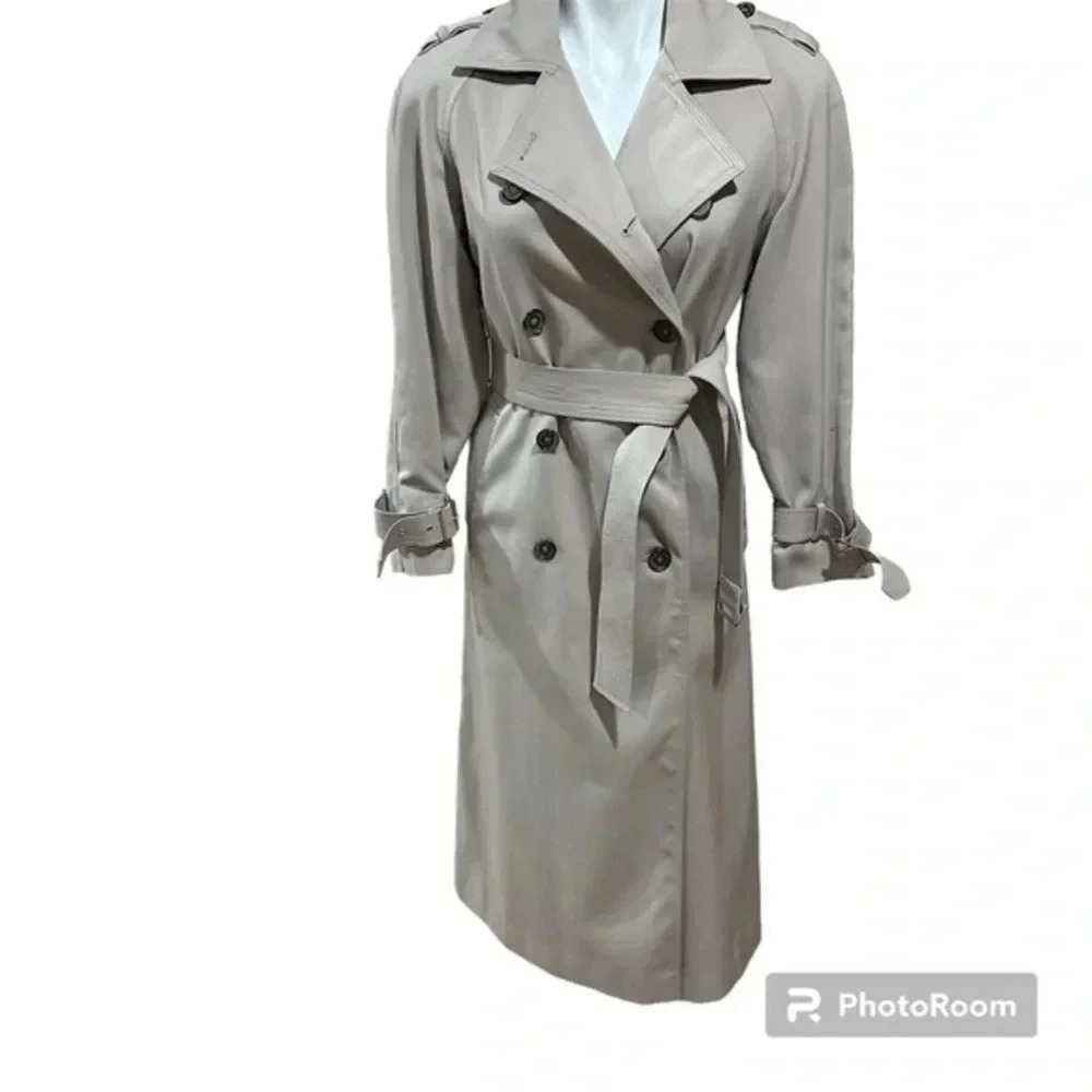 Anne Klein trench coats with belt